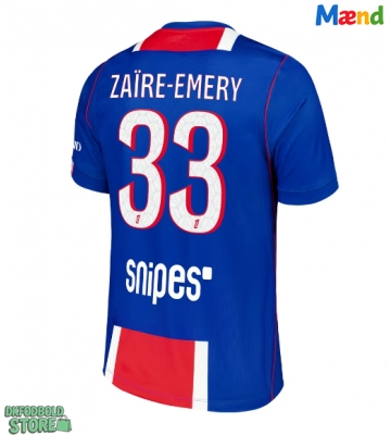 Paris Saint-Germain Warren Zaire-Emery #33 Replika Hjemmebanetrøje 2026-27 Kortærmet